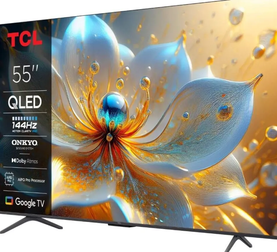 Tcl Televisiot*QLED-TV 55T8C 55" 144HZ