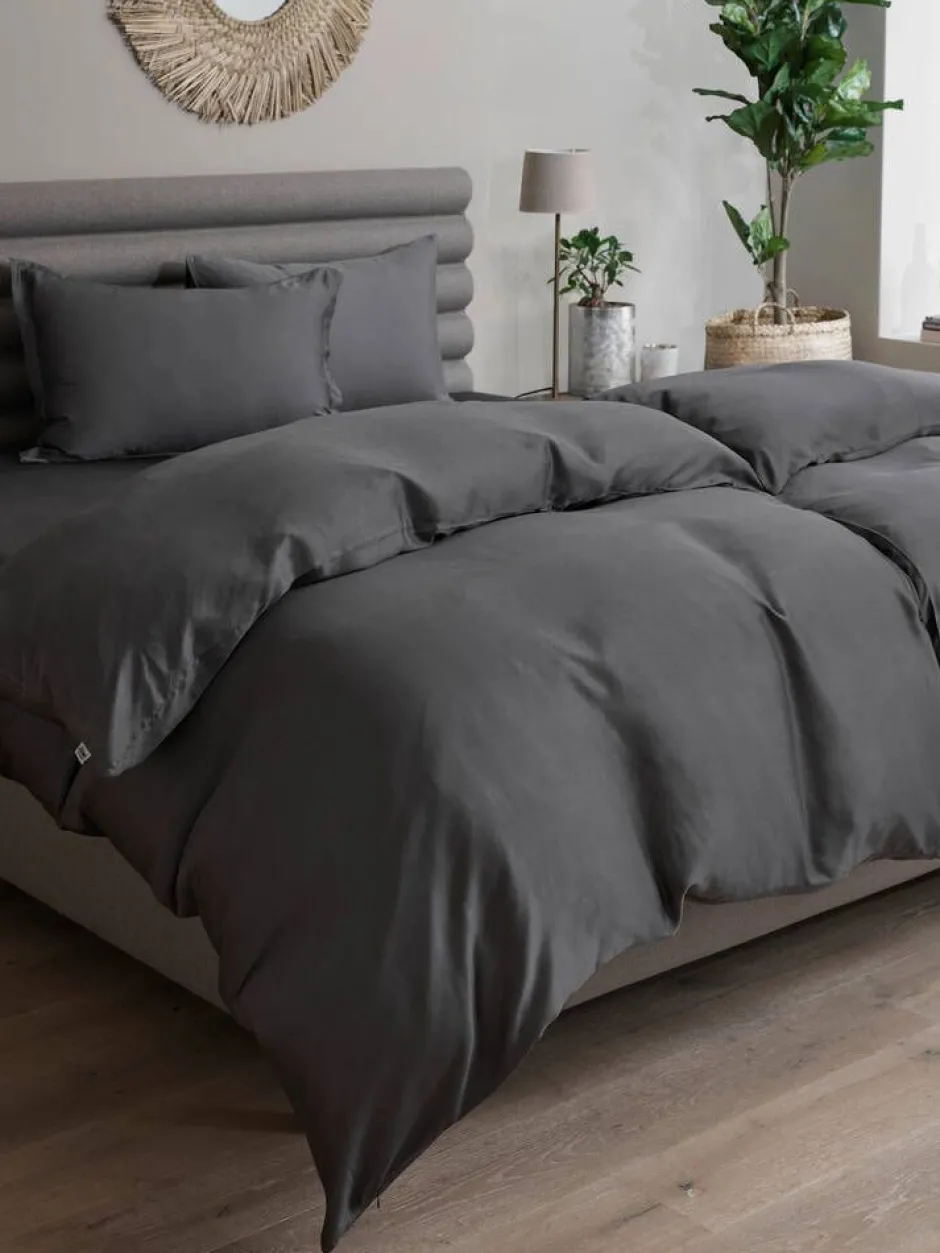 TEMPUR Vuodetekstiilit*pussilakana Silky Bamboo 150x210 cm anthracite
