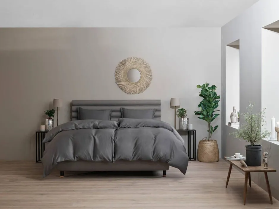 TEMPUR Vuodetekstiilit*pussilakana Silky Bamboo 150x210 cm anthracite