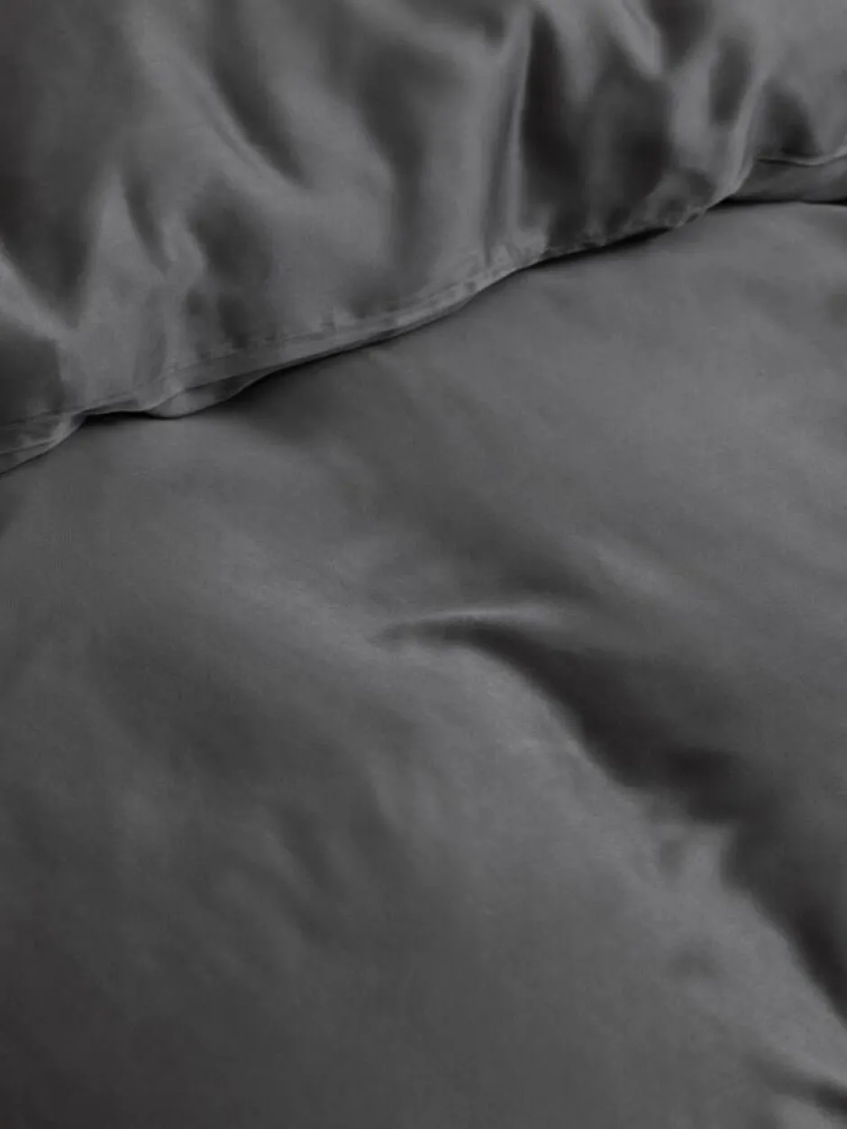 TEMPUR Vuodetekstiilit*pussilakana Silky Bamboo 150x210 cm anthracite