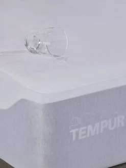 TEMPUR Vuodetekstiilit*100x200x31 cm muotoonommeltu suojalakana Organic Cott