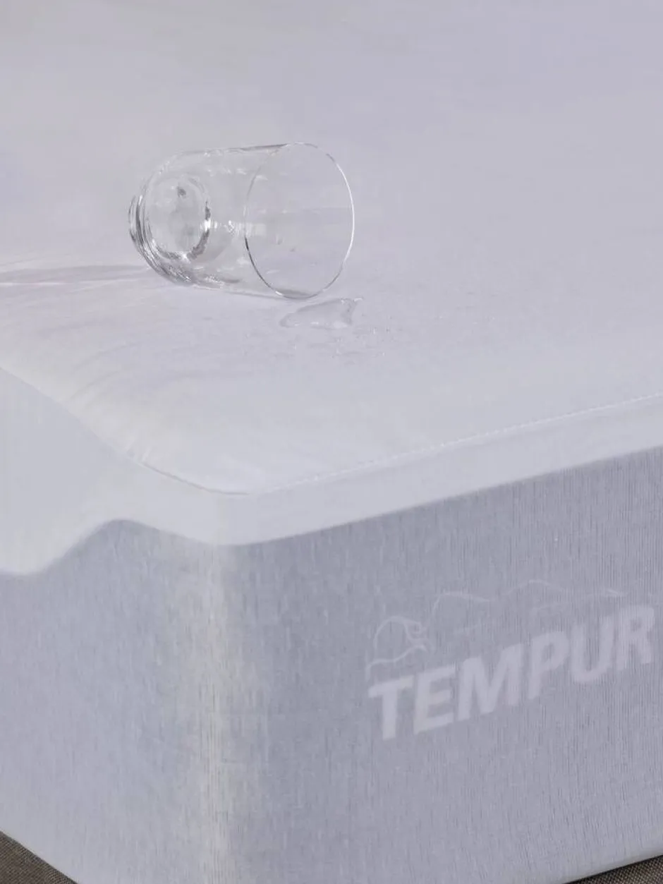 TEMPUR Vuodetekstiilit*180x200x42 cm muotoonommeltu suojalakana Cooling TENC