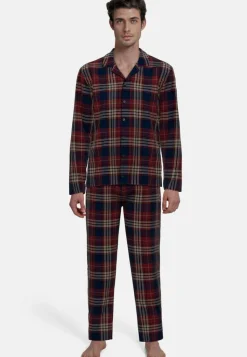 Tom Tailor Yöasut*flanellipyjama 71447-5200 424 Red-medium check