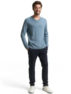 Tom Tailor Neulepuserot*neule 1039811 39094 Faded blue melange