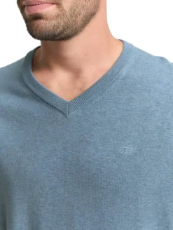 Tom Tailor Neulepuserot*neule 1039811 39094 Faded blue melange