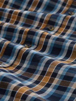 Tom Tailor Kauluspaidat*paita 1047324 38477 Navy blue shades check