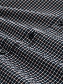 Tom Tailor Kauluspaidat*paita 1049584 39579 Navy small check