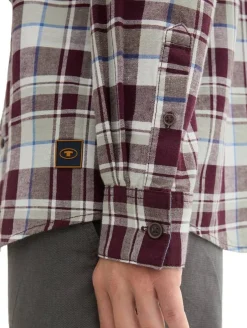 Tom Tailor Kauluspaidat*paita 1043818 36706 Gipsy purple check