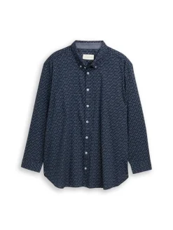 Tom Tailor Plus Kauluspaidat*paita 1050713 38946 Blue diamond design