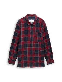 Tom Tailor Plus Kauluspaidat*paita 1050701 38913 Navy red check