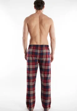 Tom Tailor Yöasut*pyjamahousut 71478-5200 424 Red - medium check