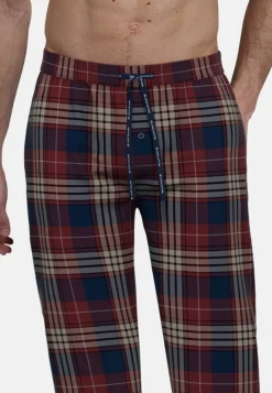 Tom Tailor Yöasut*pyjamahousut 71478-5200 424 Red - medium check