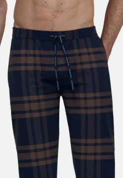 Tom Tailor Yöasut*pyjamahousut 71473-5200 534 Brown-dark check