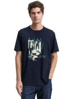 Tom Tailor T-Paidat*t-paita 1047788 10668 Sky captain blue