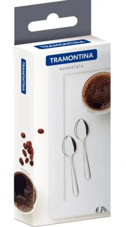 Tramontina Aterimet*Essentials kahvi/espressolusikat 10 cm 6 kpl