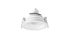 Trio Lighting Sisustusvalaisimet*alasvalo Kenai GU10 9 cm mattavalkoinen pyöreä