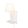 Trio Lighting Sisustusvalaisimet*Comfort seinävalaisin E14 mattavalkoinen latau