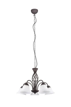 Trio Lighting Sisustusvalaisimet*kattokruunu Rustica 5-os E27 rustiikki