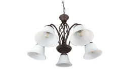 Trio Lighting Sisustusvalaisimet*kattokruunu Rustica 5-os E27 rustiikki