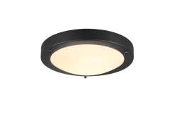 Trio Lighting Sisustusvalaisimet*kattovalaisin Condus H2O E27 mattamusta