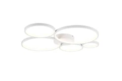 Trio Lighting Sisustusvalaisimet*kattovalaisin Rondo LED 5-os mattavalkoinen