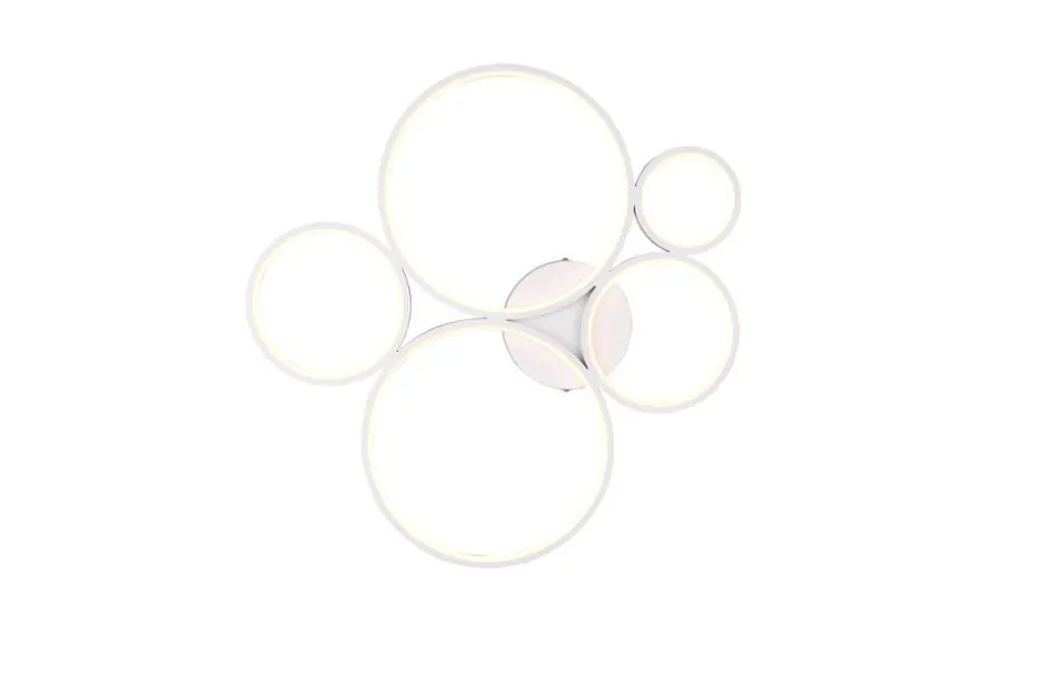 Trio Lighting Sisustusvalaisimet*kattovalaisin Rondo LED 5-os mattavalkoinen