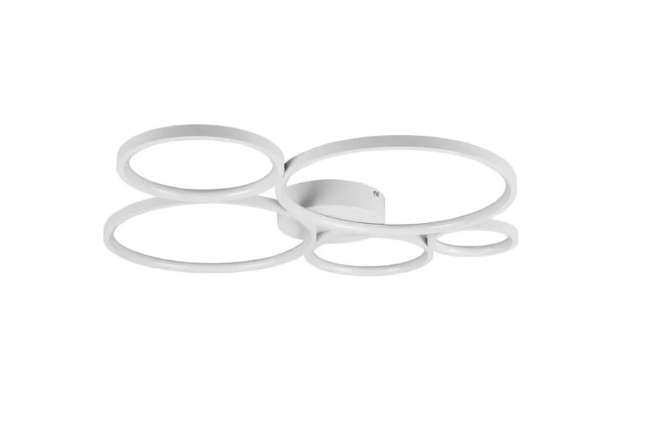 Trio Lighting Sisustusvalaisimet*kattovalaisin Rondo LED 5-os mattavalkoinen