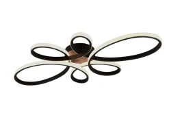 Trio Lighting Sisustusvalaisimet*kattovalaisin Fly LED 83 cm mattamusta