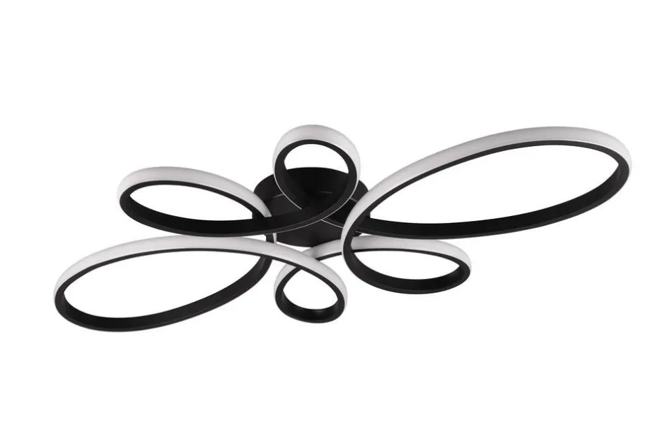 Trio Lighting Sisustusvalaisimet*kattovalaisin Fly LED 83 cm mattamusta