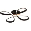 Trio Lighting Sisustusvalaisimet*kattovalaisin Fly LED 40 cm mattamusta