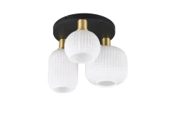 Trio Lighting Sisustusvalaisimet*kattovalaisin Diva 3-os E27 mattamessinki/valk