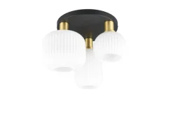 Trio Lighting Sisustusvalaisimet*kattovalaisin Diva 3-os E27 mattamessinki/valk