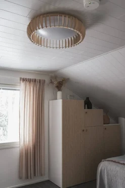 Trio Lighting Sisustusvalaisimet*kattovalaisin Monte LED 60 cm puu