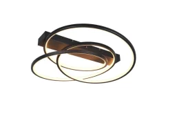Trio Lighting Sisustusvalaisimet*kattovalaisin Darvin LED mattamusta