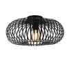 Trio Lighting Sisustusvalaisimet*kattovalaisin Johann 40 cm E27 mattamusta