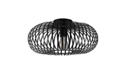 Trio Lighting Sisustusvalaisimet*kattovalaisin Johann 40 cm E27 mattamusta