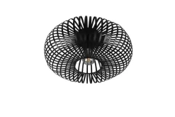 Trio Lighting Sisustusvalaisimet*kattovalaisin Johann 40 cm E27 mattamusta