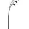 Trio Lighting Sisustusvalaisimet*lattiavalaisin Marley 5-os GU10 mattamusta