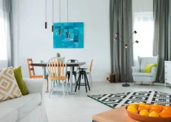 Trio Lighting Sisustusvalaisimet*lattiavalaisin Marley 5-os GU10 mattamusta