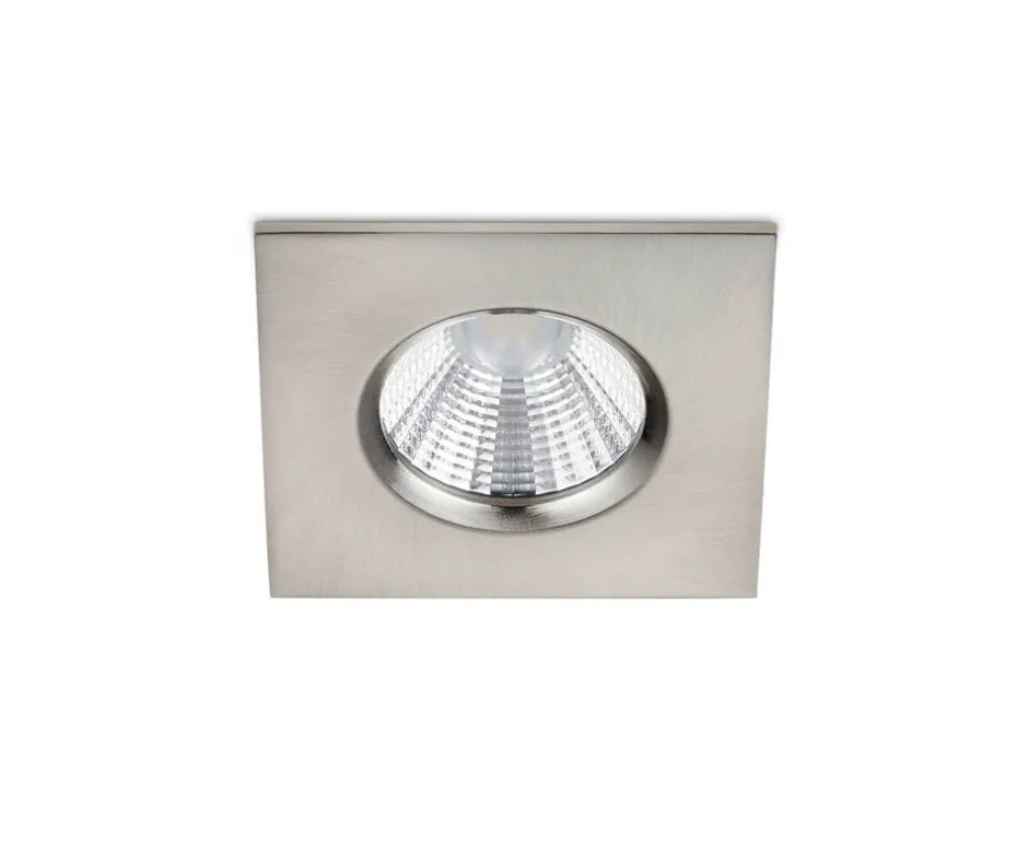 Trio Lighting Sisustusvalaisimet*LED alasvalo Zagros IP65 harjattu teräs neliö