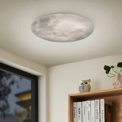 Trio Lighting Sisustusvalaisimet*LED kattovalaisin Lunar 40 cm valkoinen
