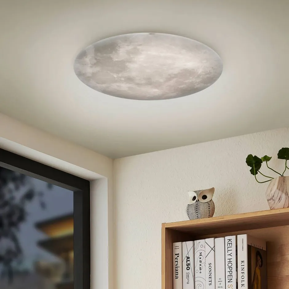 Trio Lighting Sisustusvalaisimet*LED kattovalaisin Lunar 40 cm valkoinen