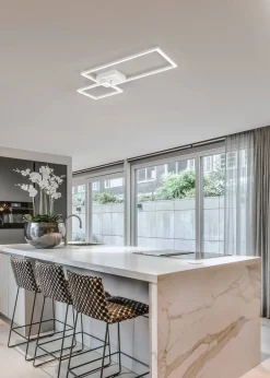 Trio Lighting Sisustusvalaisimet*LED kattovalaisin Padella mattavalkoinen