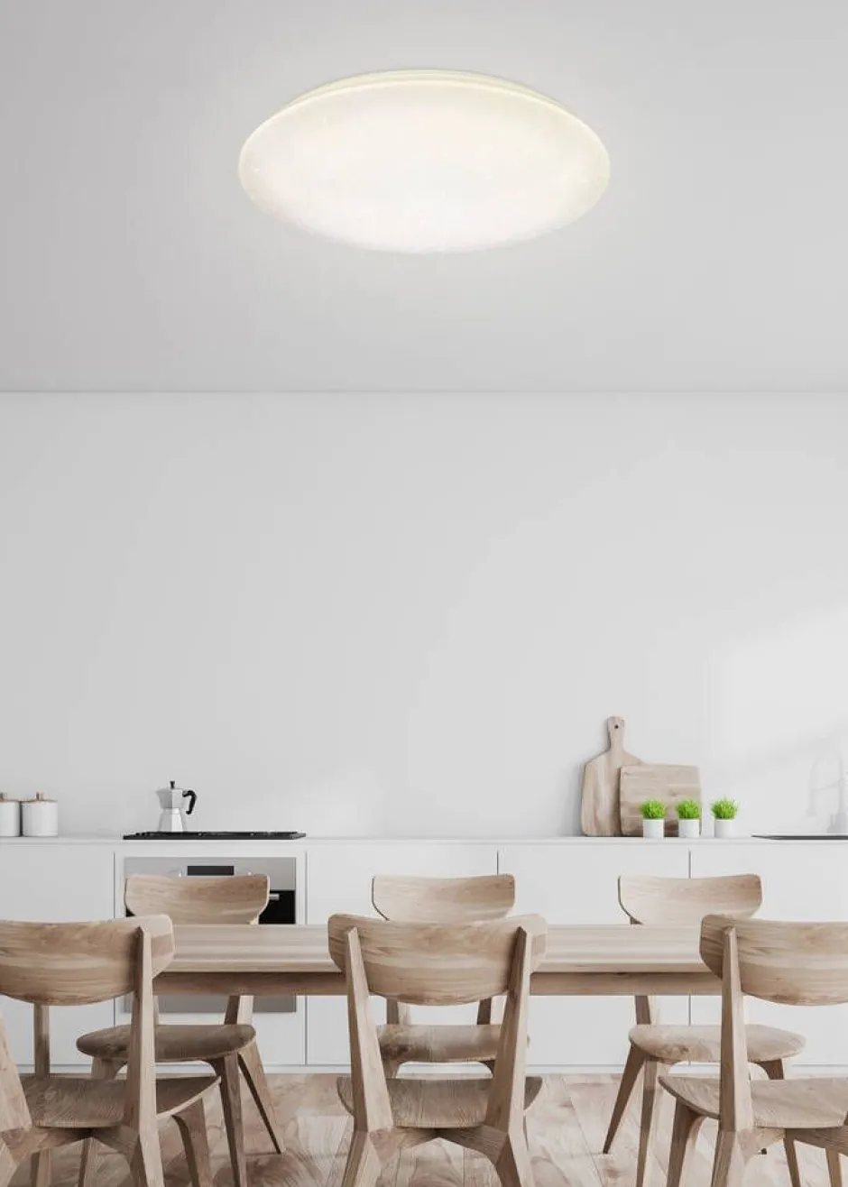 Trio Lighting Sisustusvalaisimet*LED kattovalaisin Nagano valkoinen starlight