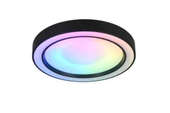 Trio Lighting Sisustusvalaisimet*LED kattovalaisin Arco 40 cm mattamusta RGBW