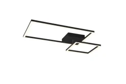 Trio Lighting Sisustusvalaisimet*LED kattovalaisin Padella mattamusta