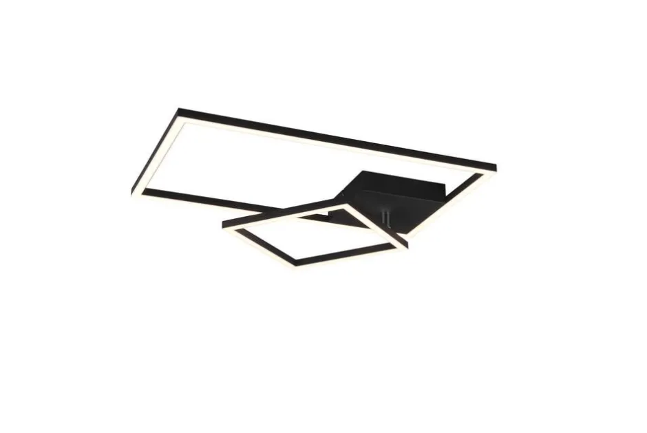 Trio Lighting Sisustusvalaisimet*LED kattovalaisin Padella mattamusta