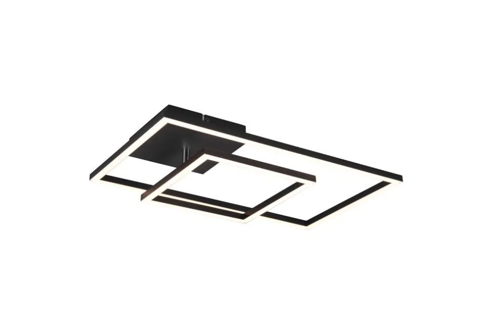 Trio Lighting Sisustusvalaisimet*LED kattovalaisin Padella mattamusta