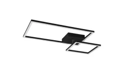 Trio Lighting Sisustusvalaisimet*LED kattovalaisin Padella mattamusta