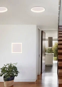 Trio Lighting Sisustusvalaisimet*LED kattovalaisin Rotonda neliö mattavalkoinen